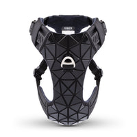 HKM-5297213 Sequined Leather Dog Vest with Traction Rope - Multiple Color Options Available