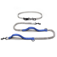HKM-5297725 Outdoor Running Dog Leash - Adjustable Polyester with Foam Grip, Multiple Colors Available