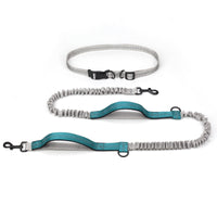 HKM-5297725 Outdoor Running Dog Leash - Adjustable Polyester with Foam Grip, Multiple Colors Available