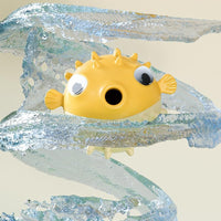 HKM-5299389 Interactive Treat Dispensing Dog Toy - Squeaky Fish-Shaped Chew Toy for Medium and Large Dogs