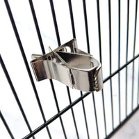 HKM-529939 Stainless Steel Fruit Clip Feeder for Birds - Chinese Style