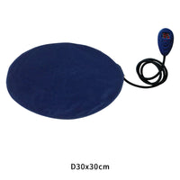 HKM-5299773 Electric Pet Heating Pad - Temperature Regulating Blanket with Intelligent Control, Flannel Fabric, 30x30cm, Multiple Colors
