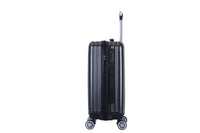 HKM-530067 Durable ABS+PC 3-Piece Luggage Set with Spinner Wheels and Handbag