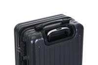 HKM-530067 Durable ABS+PC 3-Piece Luggage Set with Spinner Wheels and Handbag
