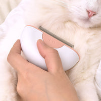 HKM-5301181 Premium Pet Grooming Comb Set for Cats and Dogs - Steel Stripping Tool & Glove for Matted Hair Removal