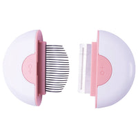 HKM-5301181 Premium Pet Grooming Comb Set for Cats and Dogs - Steel Stripping Tool & Glove for Matted Hair Removal