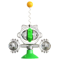 HKM-5301693 Colorful Cat Toy Pinwheel with Sucker and Leaky Ball