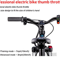 HKM-530259 16 Inch Electric Balance Bike for Kids - Lightweight Aluminum Frame, Disc Brake, 3 Speed Gears, Max Speed 50 Km/h