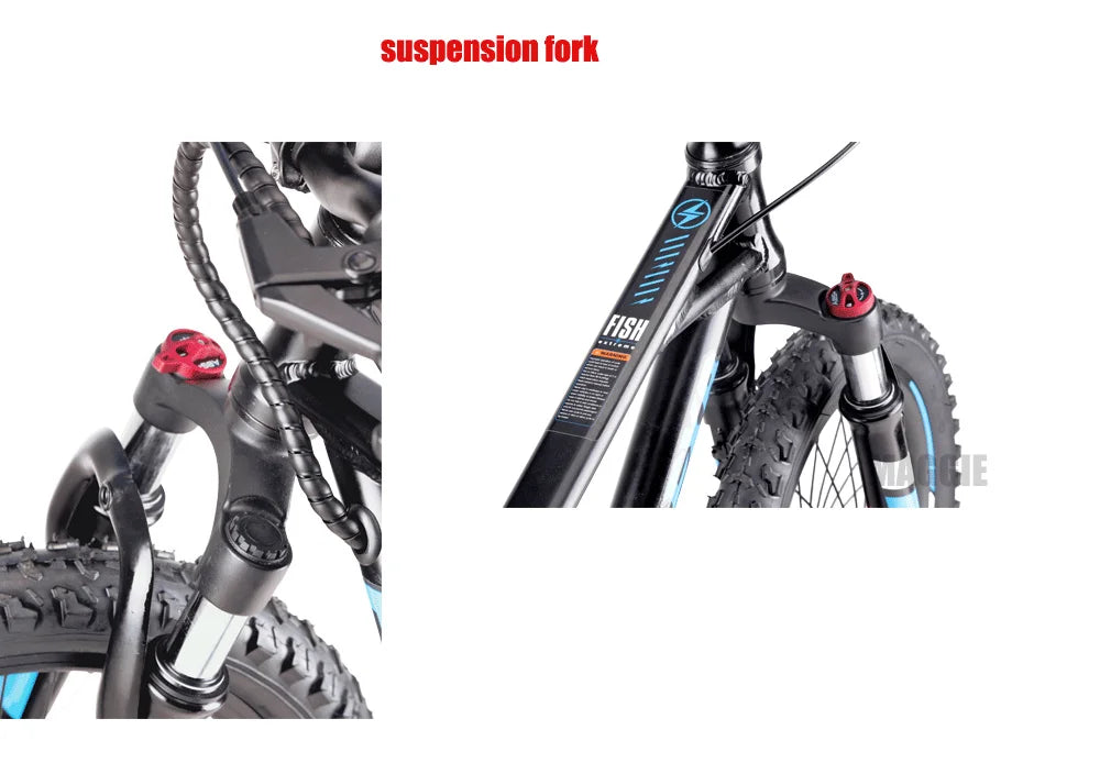 HKM-530259 16 Inch Electric Balance Bike for Kids - Lightweight Aluminum Frame, Disc Brake, 3 Speed Gears, Max Speed 50 Km/h