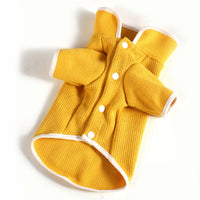 HKM-5304253 Warm Fleece Sweater with Doll Collar for Dogs and Cats