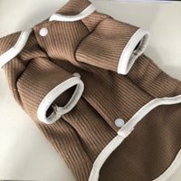 HKM-5304253 Warm Fleece Sweater with Doll Collar for Dogs and Cats