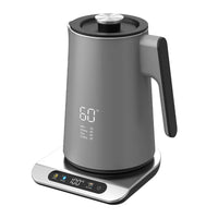 HKM-530451 Portable 1.7 Litre Electric Kettle with Digital Control and Stainless Steel Finish