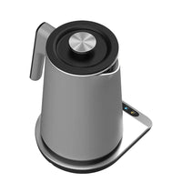 HKM-530451 Portable 1.7 Litre Electric Kettle with Digital Control and Stainless Steel Finish