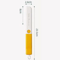 HKM-5305149 Clothes and Pet Hair Removal Brush with Long Handle for Easy Cleaning