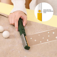 HKM-5305149 Clothes and Pet Hair Removal Brush with Long Handle for Easy Cleaning