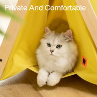 HKM-5305277 Pet Tent for Cats - Breathable, Waterproof & Scratch Resistant Outdoor Shelter