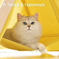 HKM-5305277 Pet Tent for Cats - Breathable, Waterproof & Scratch Resistant Outdoor Shelter