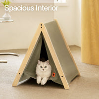 HKM-5305277 Pet Tent for Cats - Breathable, Waterproof & Scratch Resistant Outdoor Shelter