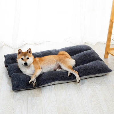 HKM-5305533 Removable and Washable Dog Cushion with Bite Resistant Fabric - Breathable Pet Sleeping Pad for Large Dogs