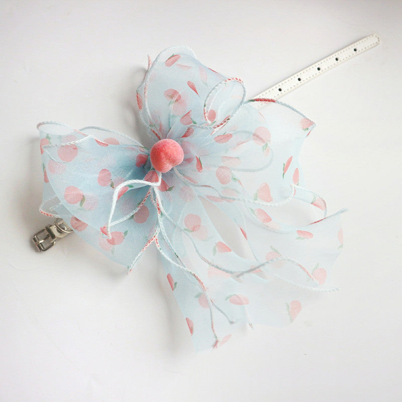 HKM-5305917 Cute Pet Leather Collars in Various Colors for Stylish photo Props