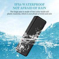 HKM-530835 Portable Waterproof Bluetooth Speaker with 40W Hi-Fi Bass, TWS Function, 18-Hour Playtime, and Built-in Mic