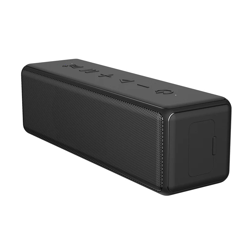 HKM-530835 Portable Waterproof Bluetooth Speaker with 40W Hi-Fi Bass, TWS Function, 18-Hour Playtime, and Built-in Mic