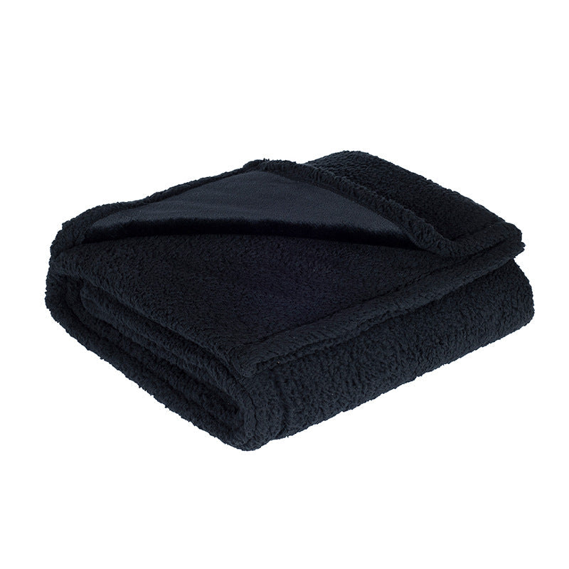 HKM-5310269 Waterproof Flannel Cotton Wool Sherpa Pet Blanket for Dogs - Multiple Sizes Available