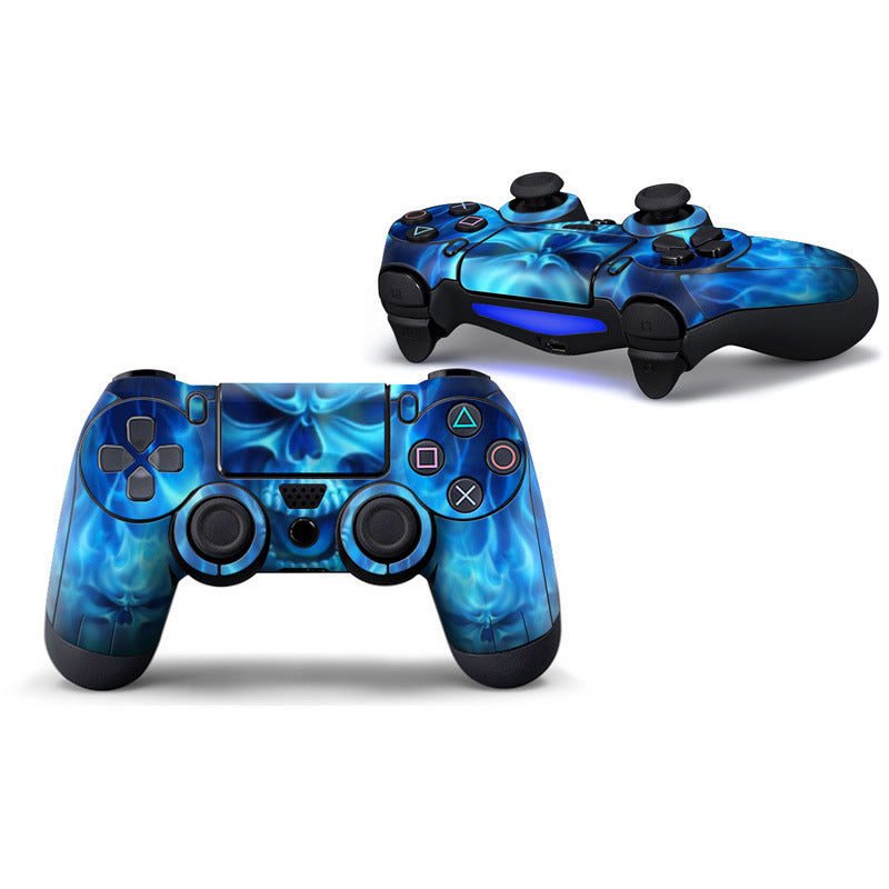 HKM-531155 PS4 Handle Protective Film - Customizable PVC Sticker for Game Console Accessories