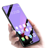 HKM-531219 HD Purple Blue Tempered Glass Screen Protector for MIUI/Xiaomi Devices