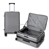 HKM-531219 Open-Top Luggage Trolley Bag with Laptop Compartment - 20, 24, 28 Inch Travel Suitcases on Wheels