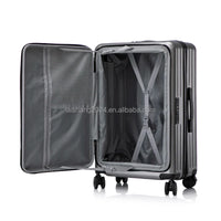 HKM-531219 Open-Top Luggage Trolley Bag with Laptop Compartment - 20, 24, 28 Inch Travel Suitcases on Wheels