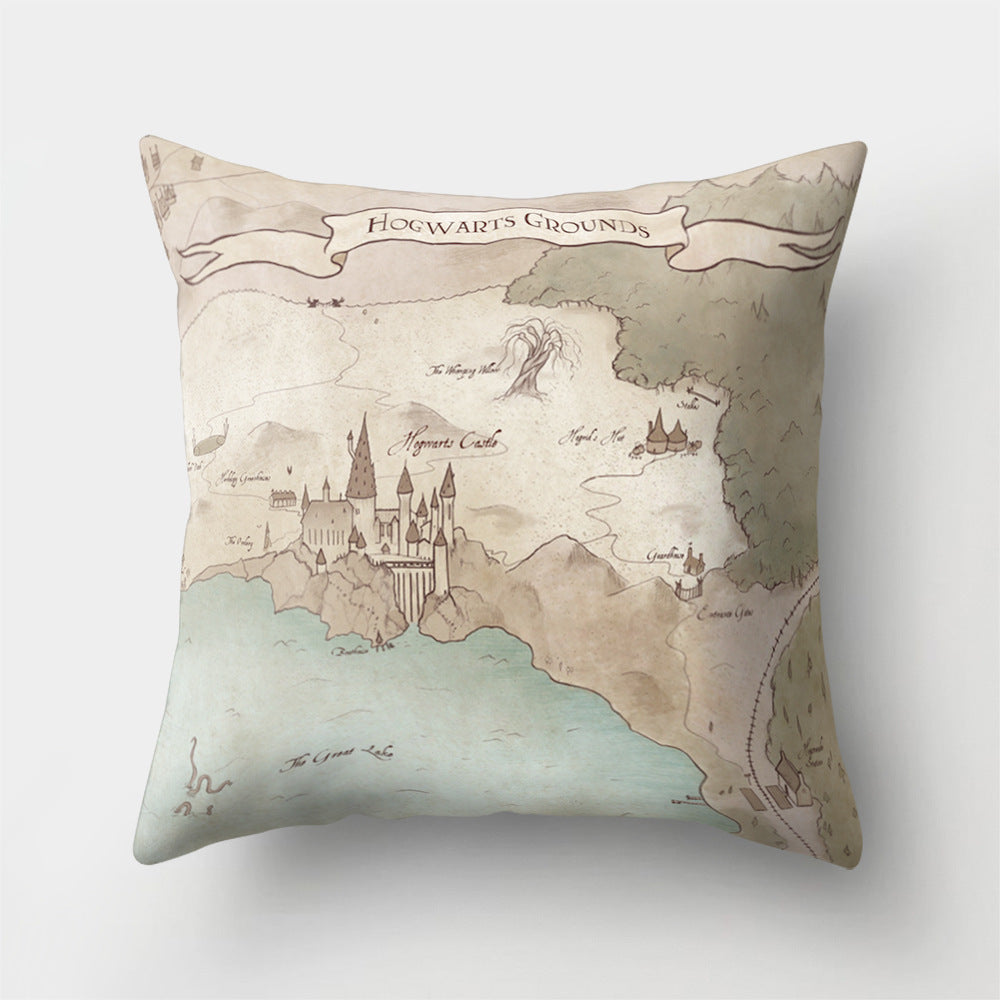 HKM-531219 Soft Polyester Sofa Pillowcase - Durable and Stylish Cushion Cover