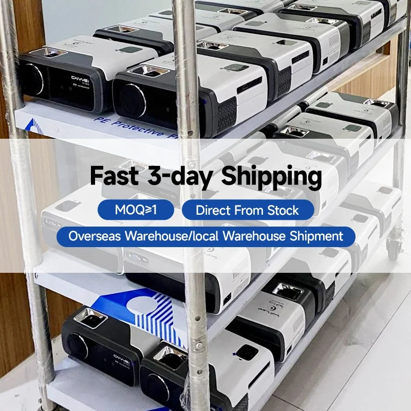 HKM-531347 1080P 4K 1350ANSI LCD Home Cinema Projector for TV Stick and Laptop Compatibility