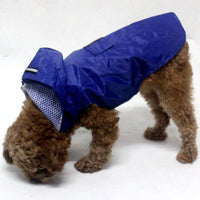 HKM-5313597 Waterproof Big Dog Raincoat with Reflective Stripes - All-in-One Design for Outdoor Protection