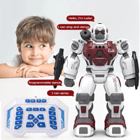 HKM-531411 Smart RC Robot Toy with Gesture Control and Stunt Features for Kids Ages 6 and Up