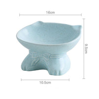 HKM-5315389 Anti-Upset Porcelain Pet Bowl - Large Capacity, High Temperature Resistance, Wear-Resistant