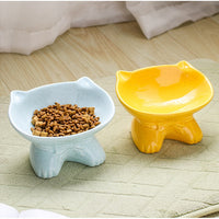 HKM-5315389 Anti-Upset Porcelain Pet Bowl - Large Capacity, High Temperature Resistance, Wear-Resistant