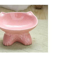 HKM-5315389 Anti-Upset Porcelain Pet Bowl - Large Capacity, High Temperature Resistance, Wear-Resistant