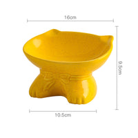 HKM-5315389 Anti-Upset Porcelain Pet Bowl - Large Capacity, High Temperature Resistance, Wear-Resistant