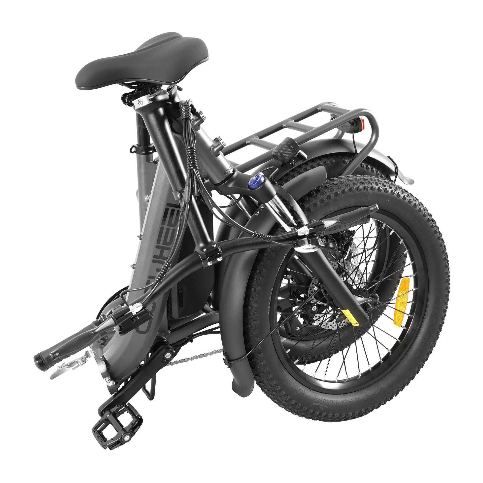 HKM-531539 COSWHEEL Y20L Folding Smart Electric Bicycle 20 inch 750W Motor with 48V 15Ah Battery for Urban Commuting