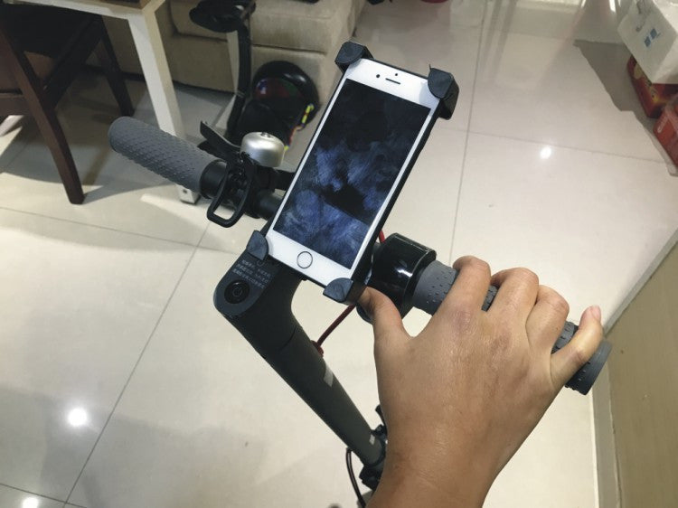 HKM-531539 Universal Mobile Phone Holder for Riding Navigation - Black