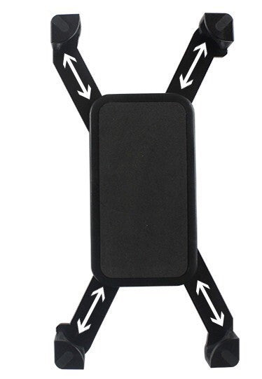 HKM-531539 Universal Mobile Phone Holder for Riding Navigation - Black
