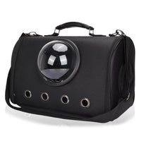 HKM-5315645 Transparent PU Rainproof Portable Pet Backpack for Cats and Small Dogs