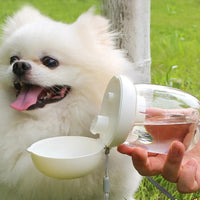 HKM-5316669 Portable Pet Water Bottle for Travel - 300ml & 550ml Options, High Temperature Resistant, Lanyard Included
