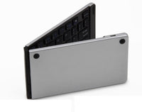 HKM-531667 Portable Bluetooth Folding Keyboard with Rechargeable Battery for iOS, Android, Windows, and Mac OS