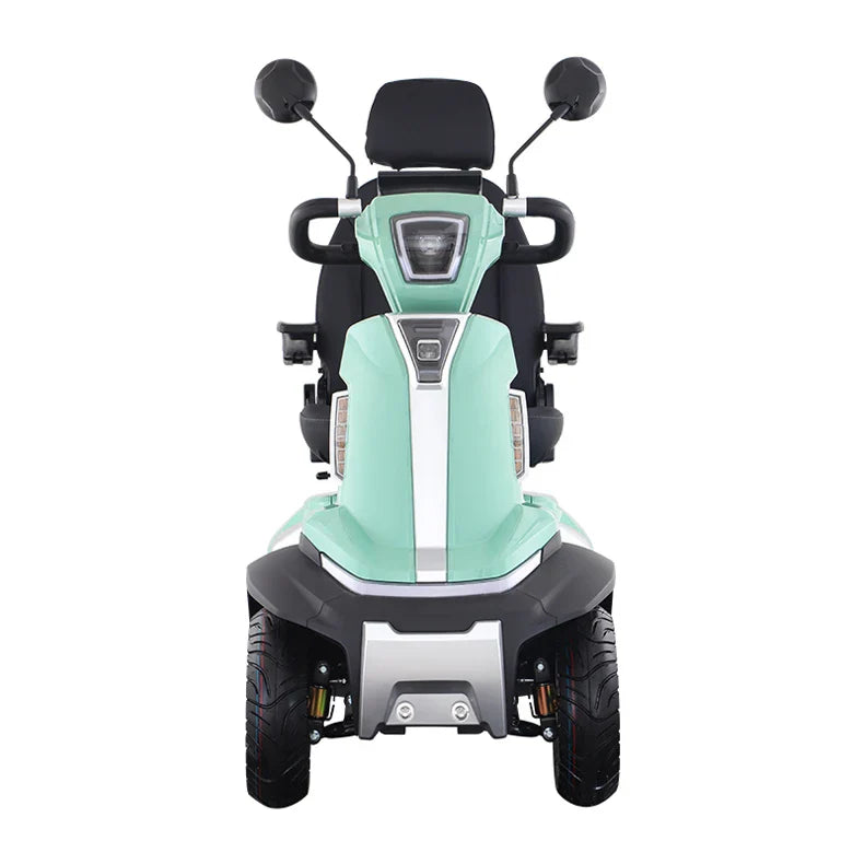 HKM-531859 2024 Four-Wheel Electric Mobility Scooter with Bluetooth, 40-60km Range, 20km/h Max Speed