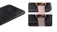 HKM-531859 Dual Wireless Charger for Headset and Watch – Foldable & Detachable Design for Easy Use