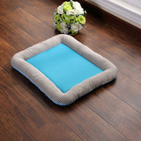 HKM-5319229 Cooling Pet Mat for Dogs and Cats, Comfortable and Lightweight, Oxford Fabric with Quick-Dry Sponge Filling, Machine Washable