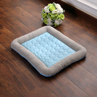 HKM-5319229 Cooling Pet Mat for Dogs and Cats, Comfortable and Lightweight, Oxford Fabric with Quick-Dry Sponge Filling, Machine Washable