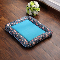 HKM-5319229 Cooling Pet Mat for Dogs and Cats, Comfortable and Lightweight, Oxford Fabric with Quick-Dry Sponge Filling, Machine Washable